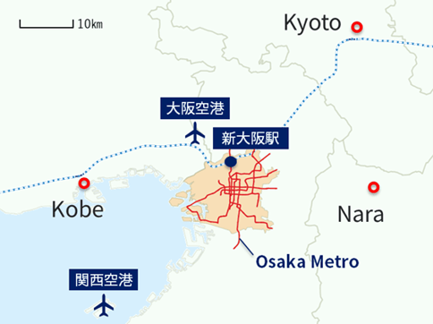 Osaka Metro OOHの強み：大阪ってどんな街？　～立地特性～