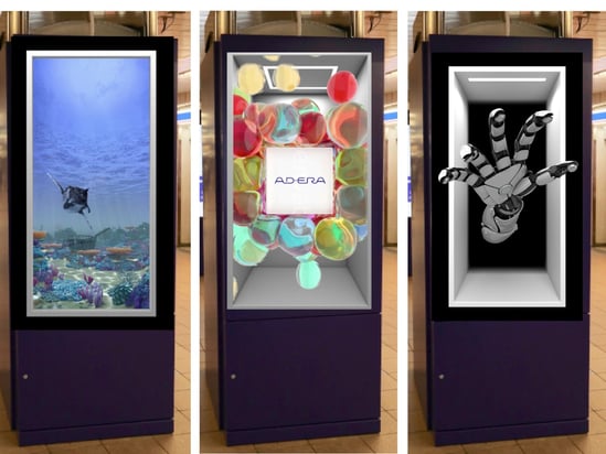 「Osaka Metro DOOH Ads Platform」で平⾯裸眼3D広告配信の実証実験を開始