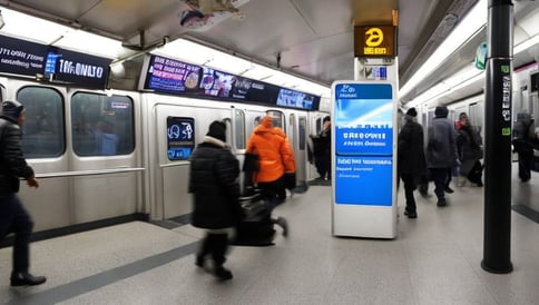 NY地下鉄広告がデジタル化！プログラマティックDOOHが新規広告主の成長を後押し